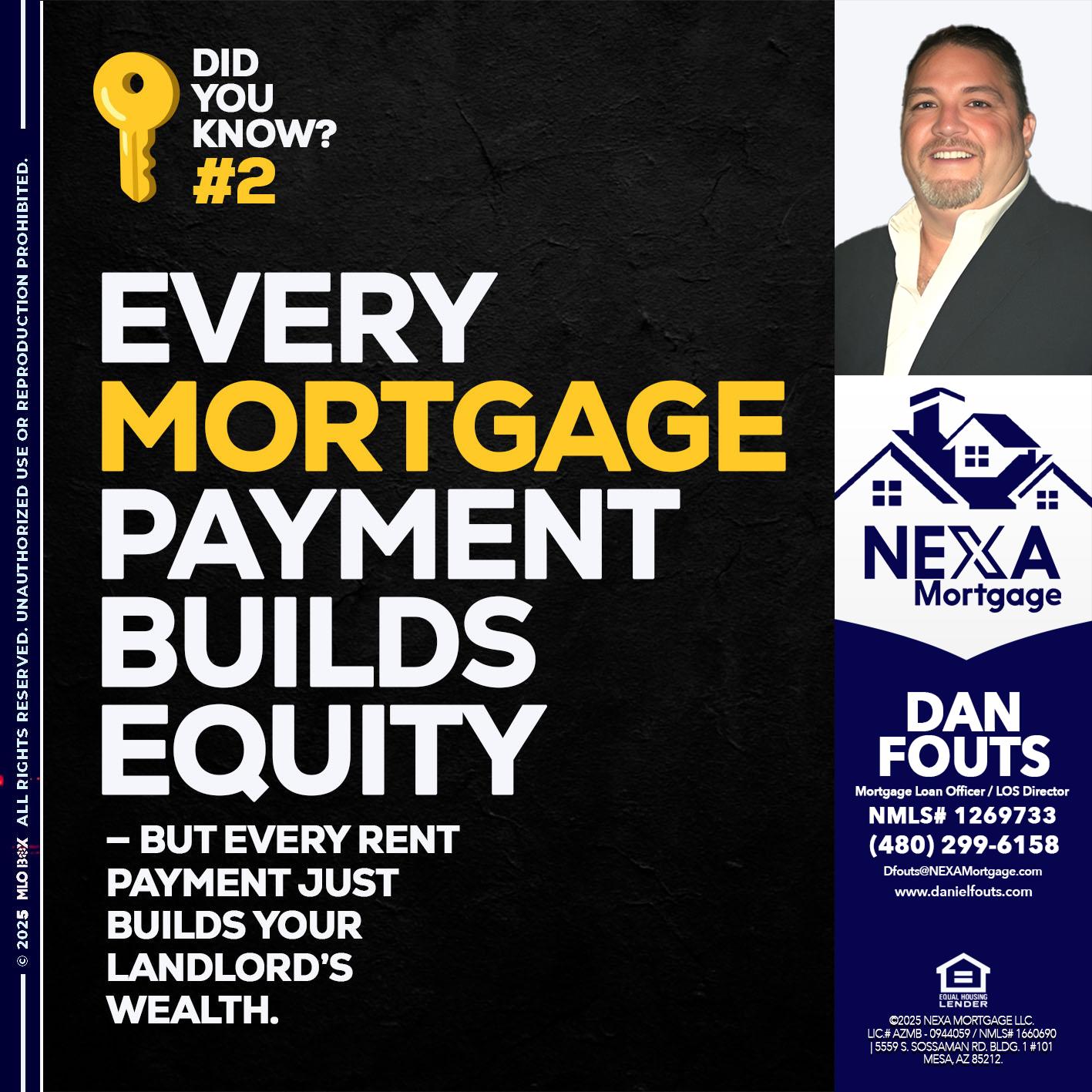 DID YOU KNOW? - Dan Fouts -Mortgage Loan Officer