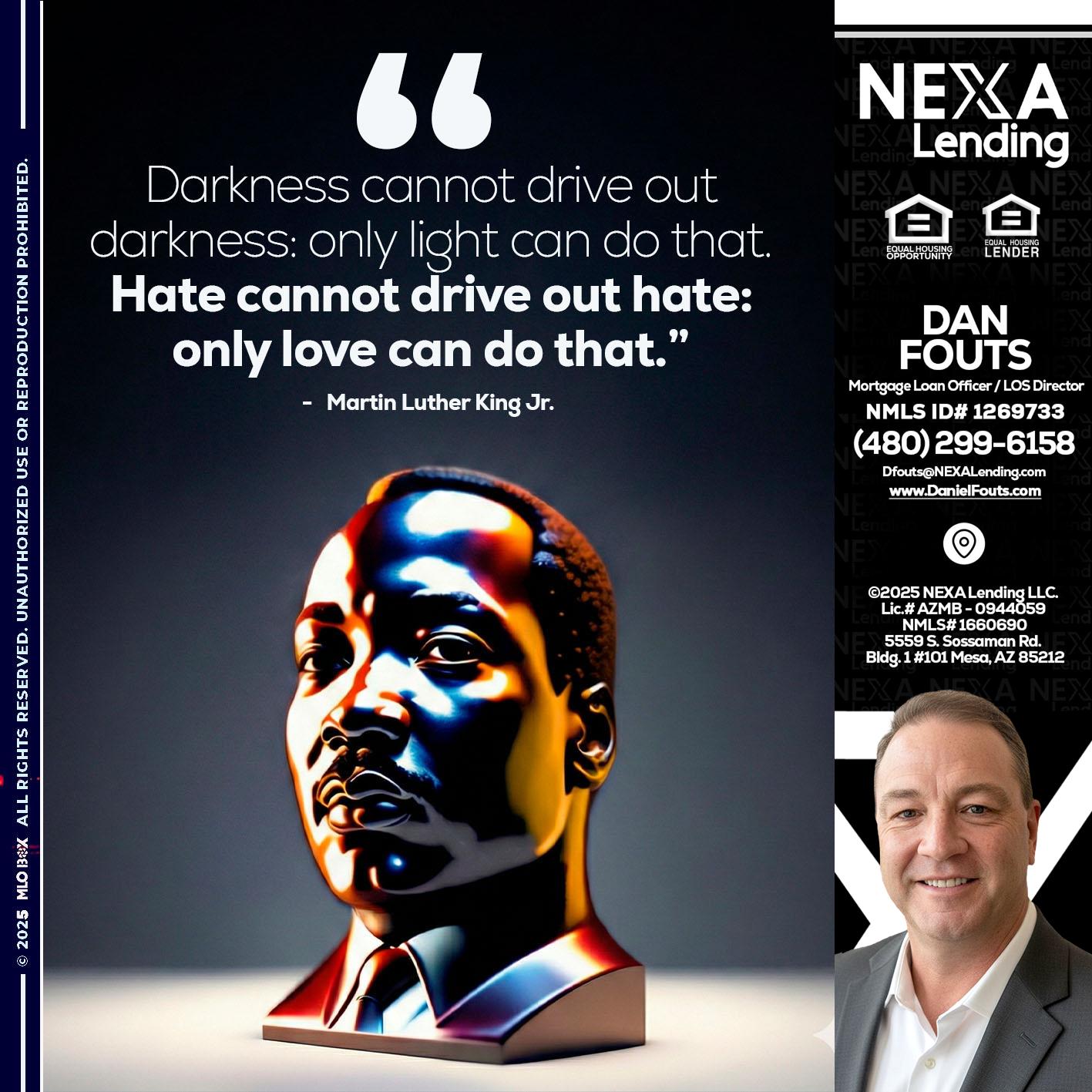 MLK 2026 - Dan Fouts -Mortgage Loan Officer