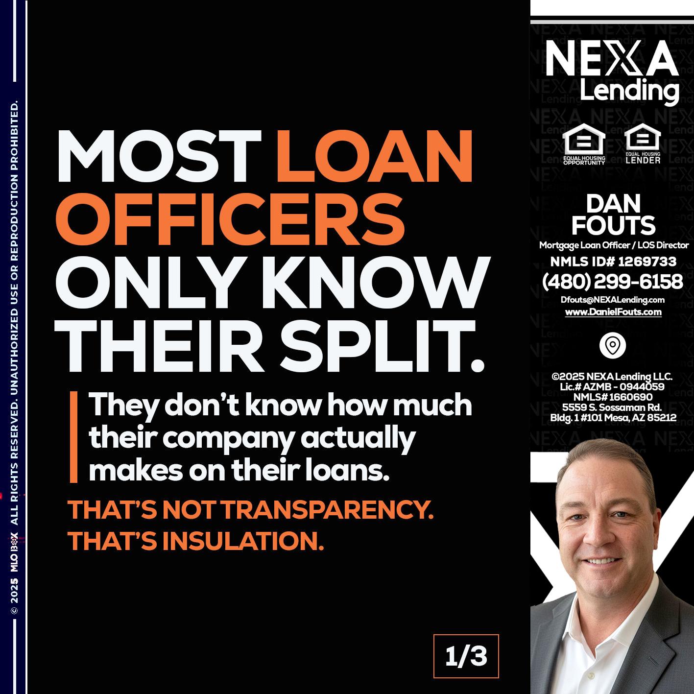 1 OF 3 - Dan Fouts -Mortgage Loan Officer