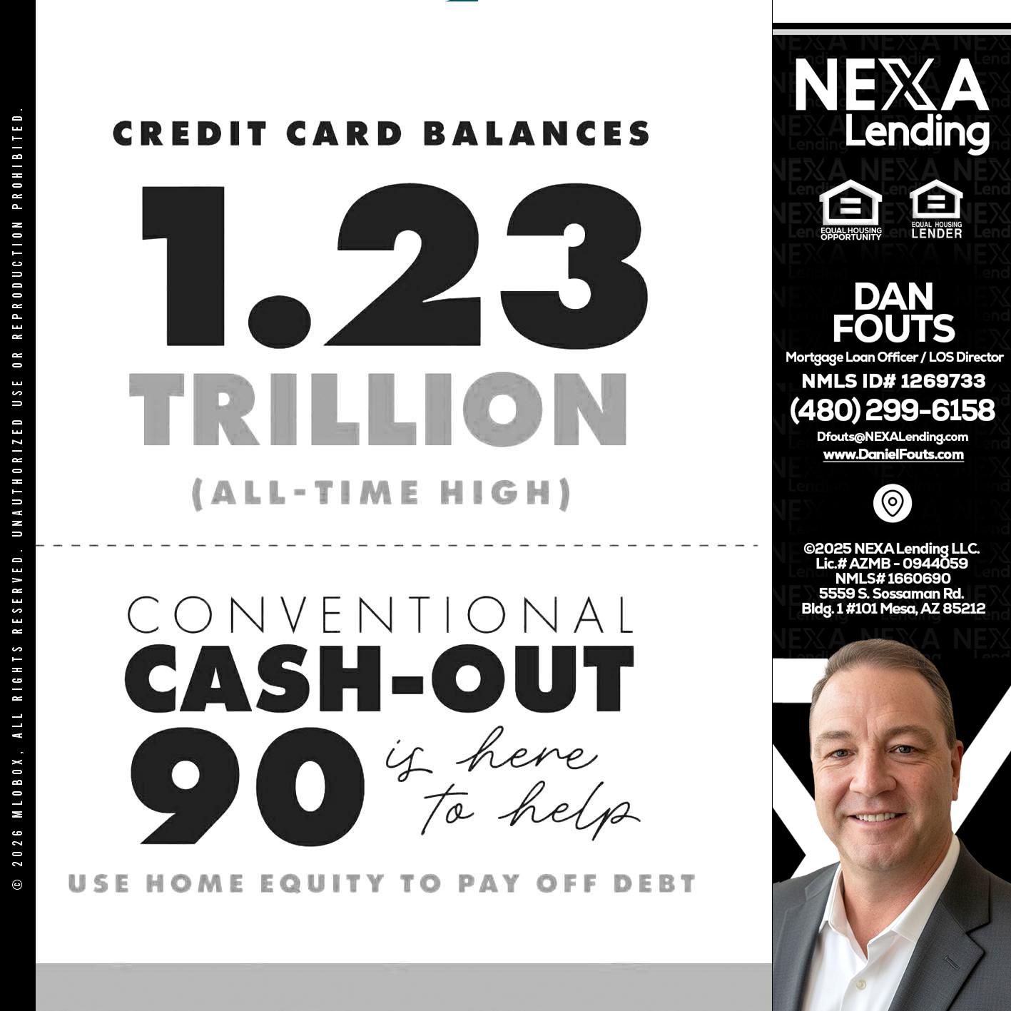 CREDIT CARD BALANCE - Dan Fouts -Mortgage Loan Officer