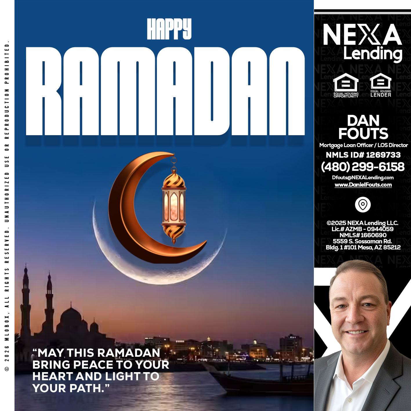 RAMADAN - Dan Fouts -Mortgage Loan Officer