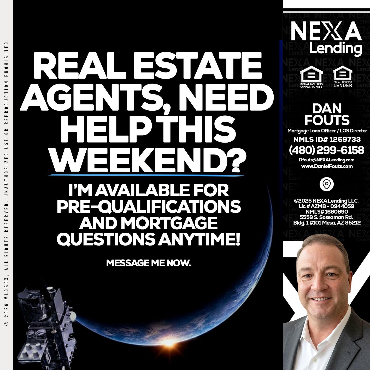 REAL ESTATE AGENTS - Dan Fouts -Mortgage Loan Officer