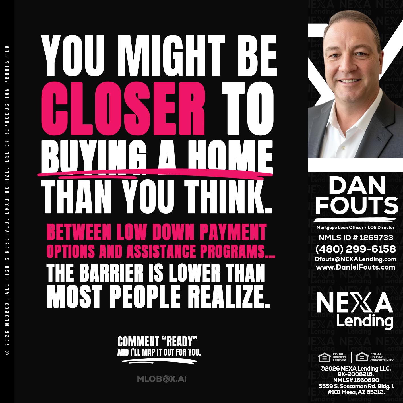 YOU MIGHT BE - Dan Fouts -Mortgage Loan Officer