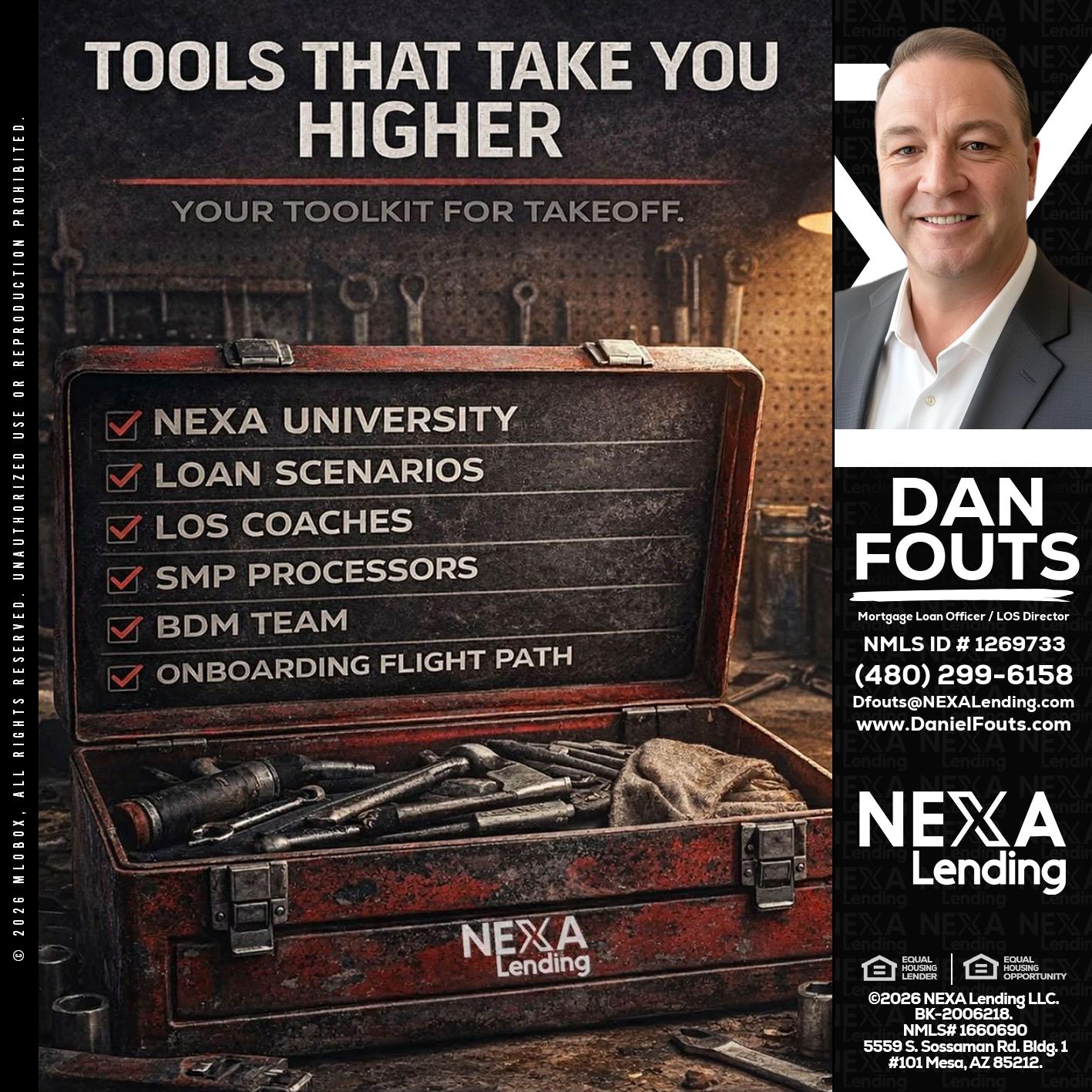 TOOLS THAT - Dan Fouts -Mortgage Loan Officer