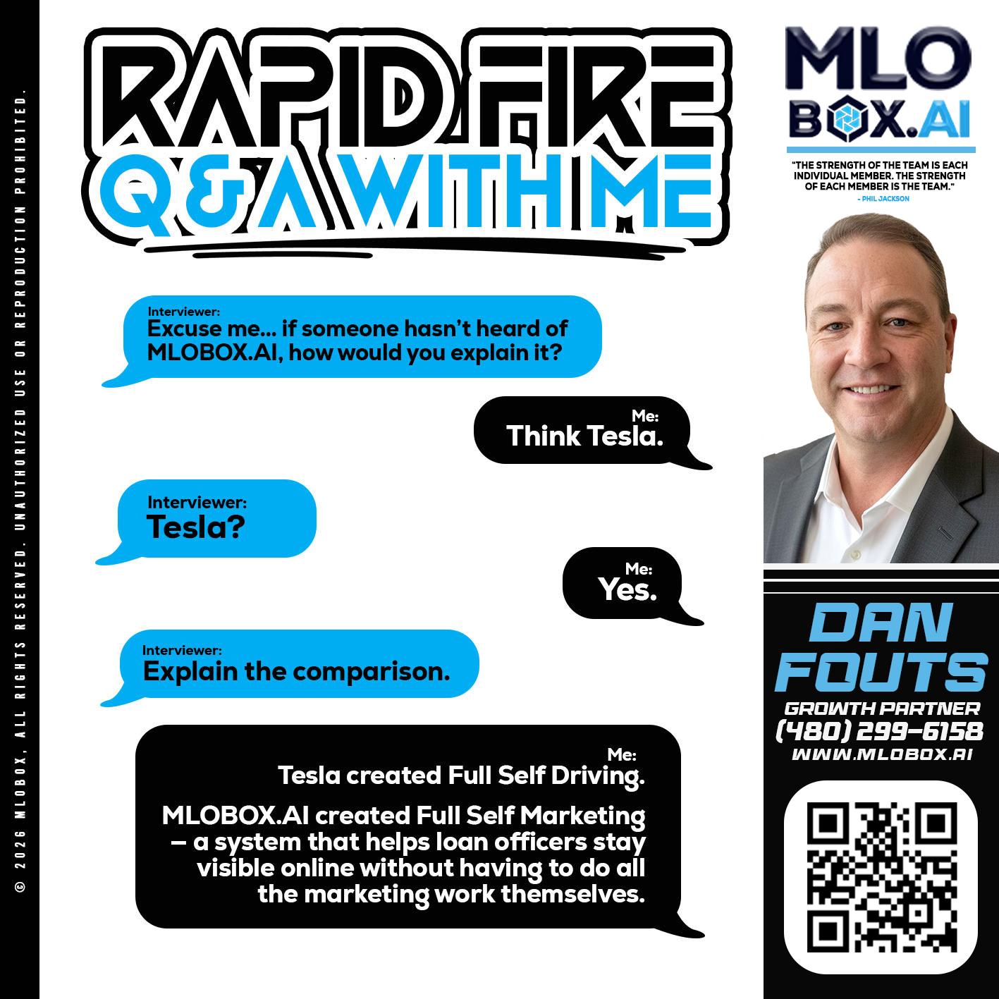 RAPID FIRE Q&A - Dan Fouts -Mortgage Loan Officer