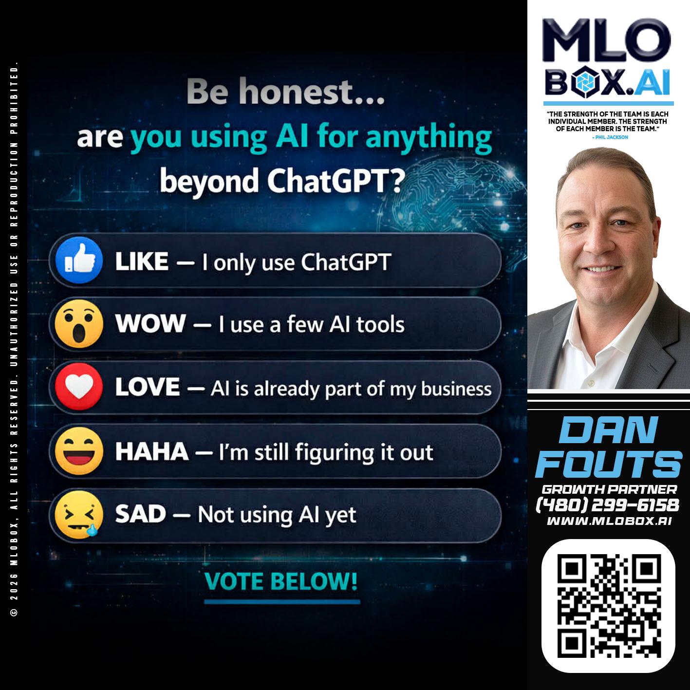 BE HONEST - Dan Fouts -Mortgage Loan Officer