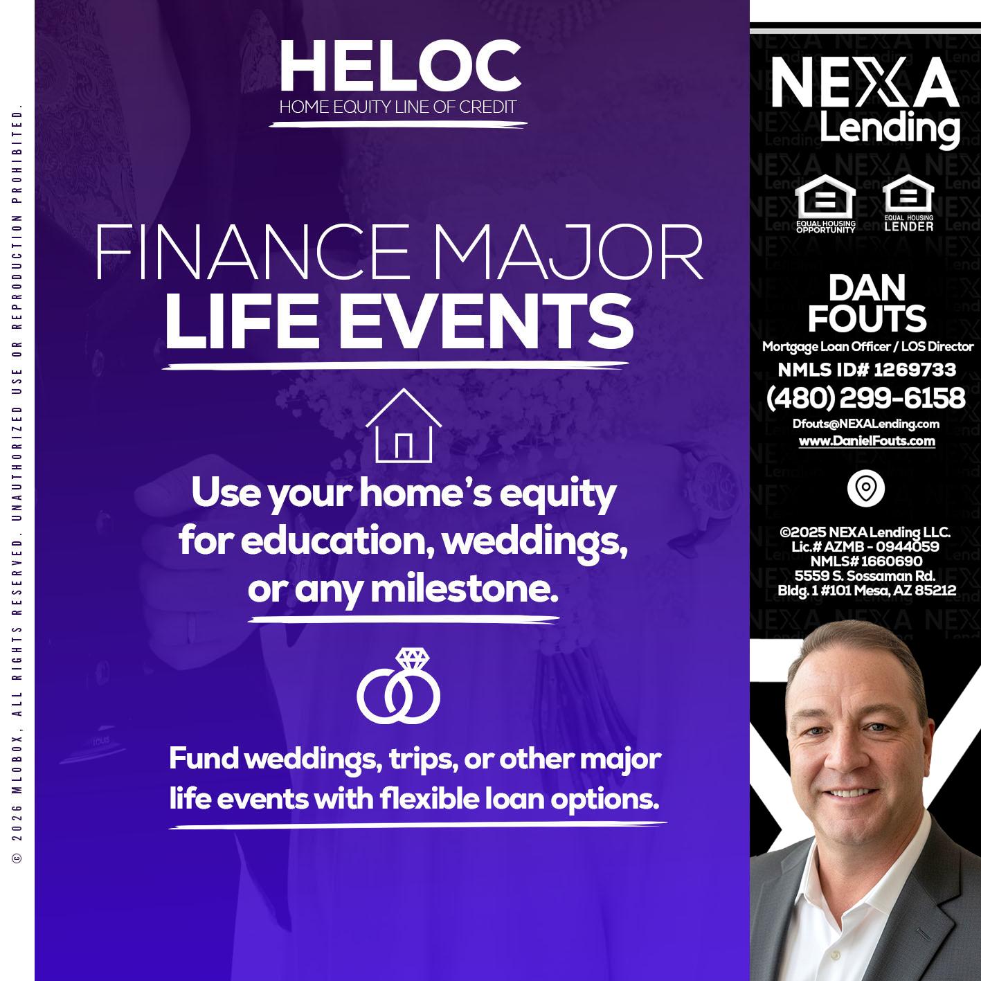 HELOC - Dan Fouts -Mortgage Loan Officer