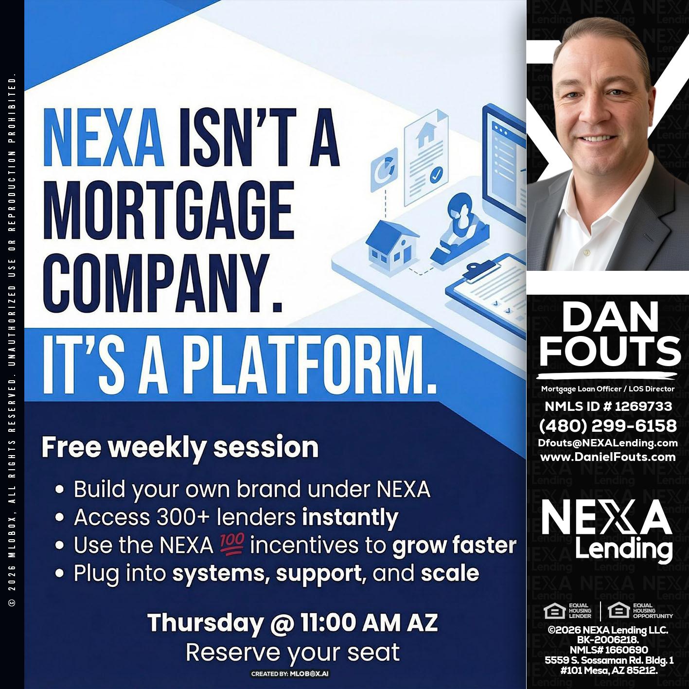NEXA ISNT - Dan Fouts -Mortgage Loan Officer
