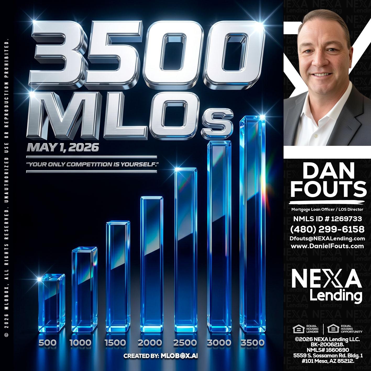 3500 MLOs - Dan Fouts -Mortgage Loan Officer