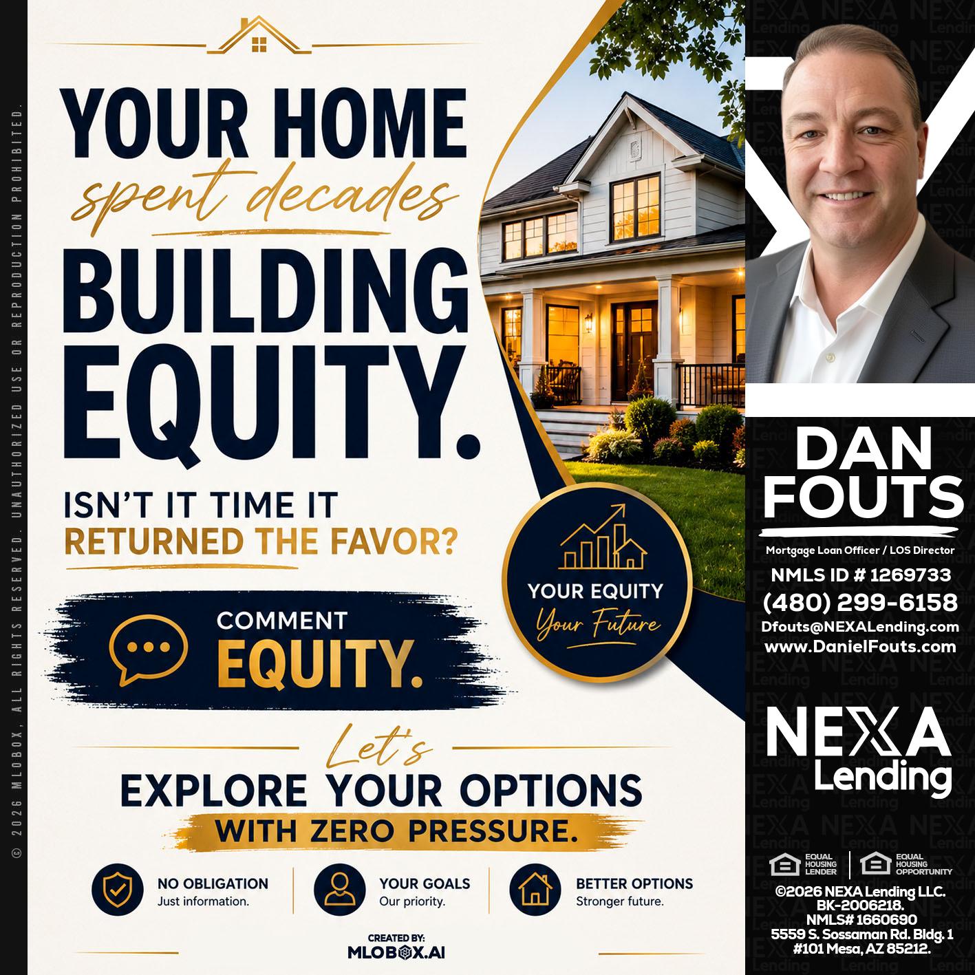 building equity - Dan Fouts -Mortgage Loan Officer