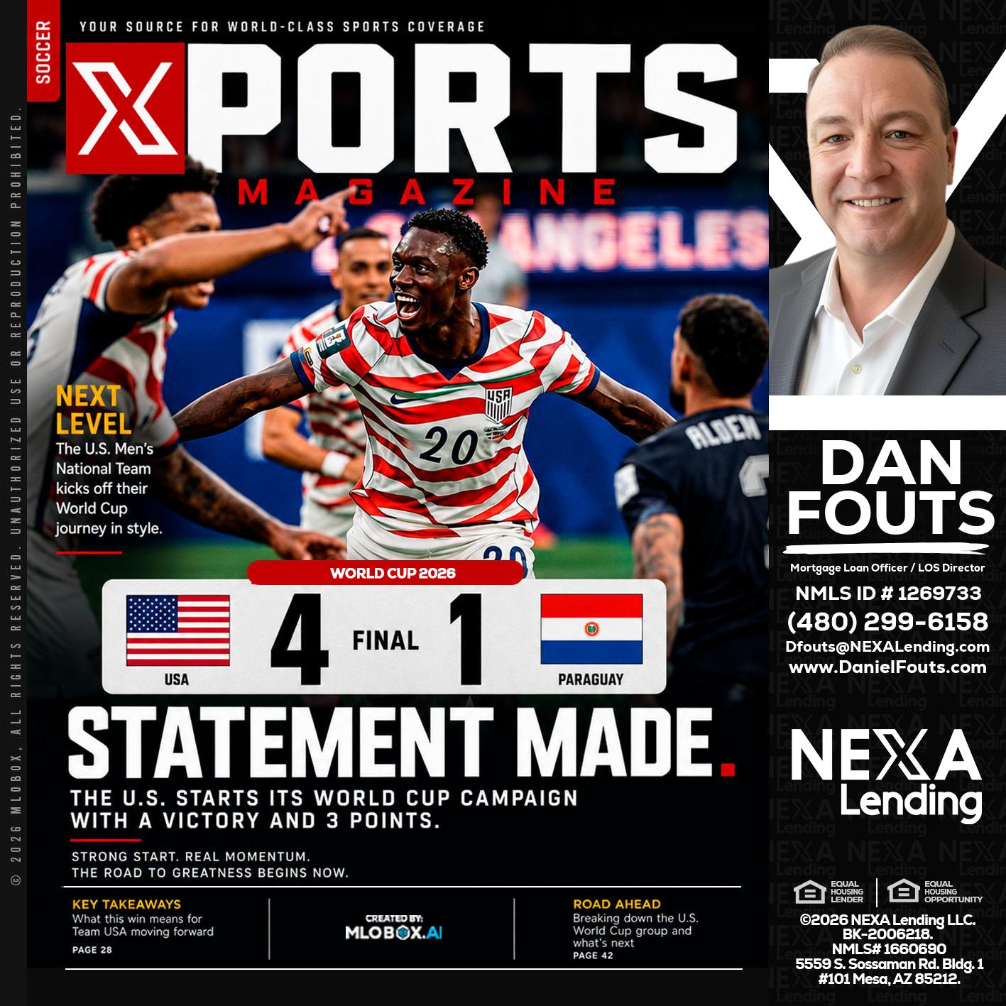 XPORTS - Dan Fouts -Mortgage Loan Officer