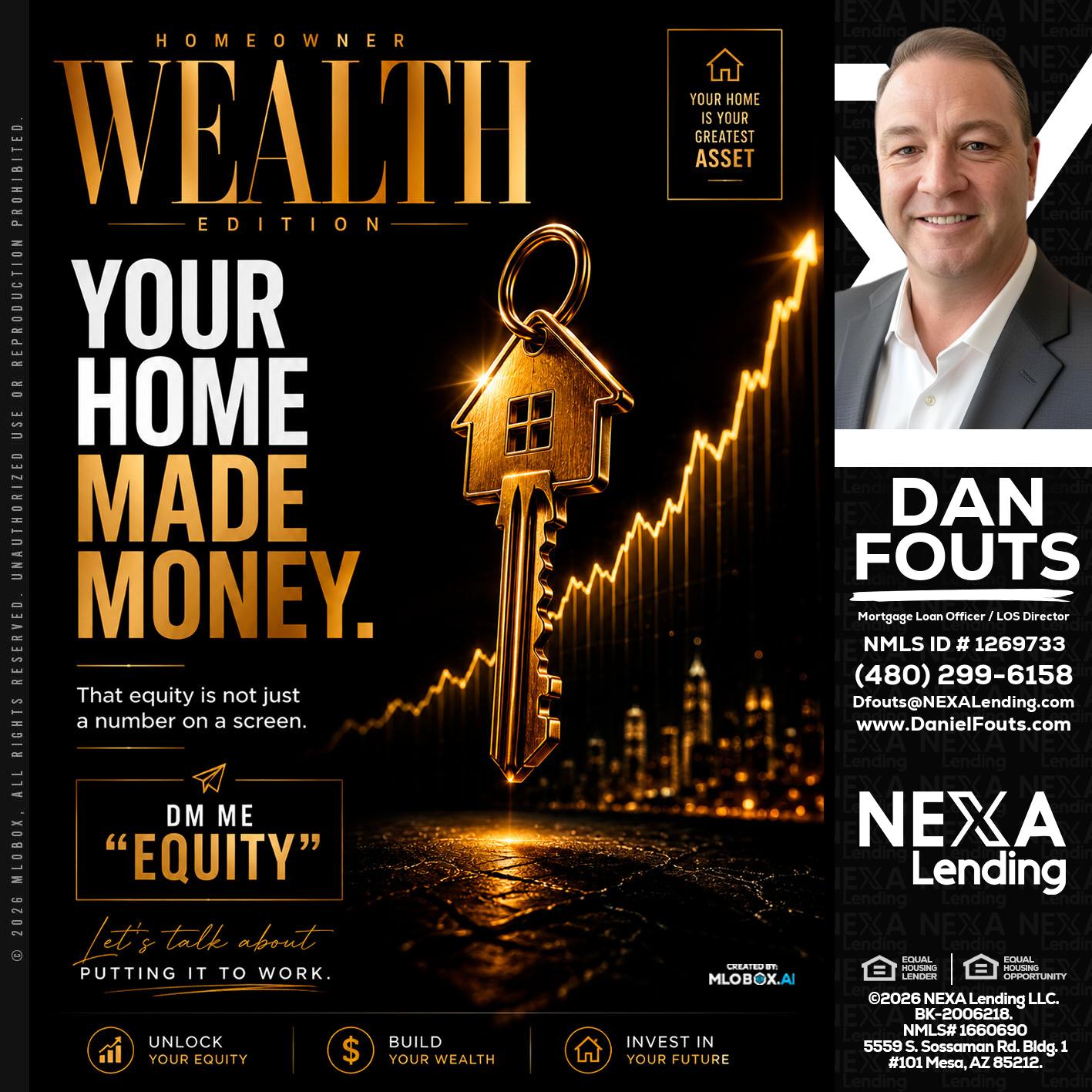 YOUR HOME MADE - Dan Fouts -Mortgage Loan Officer