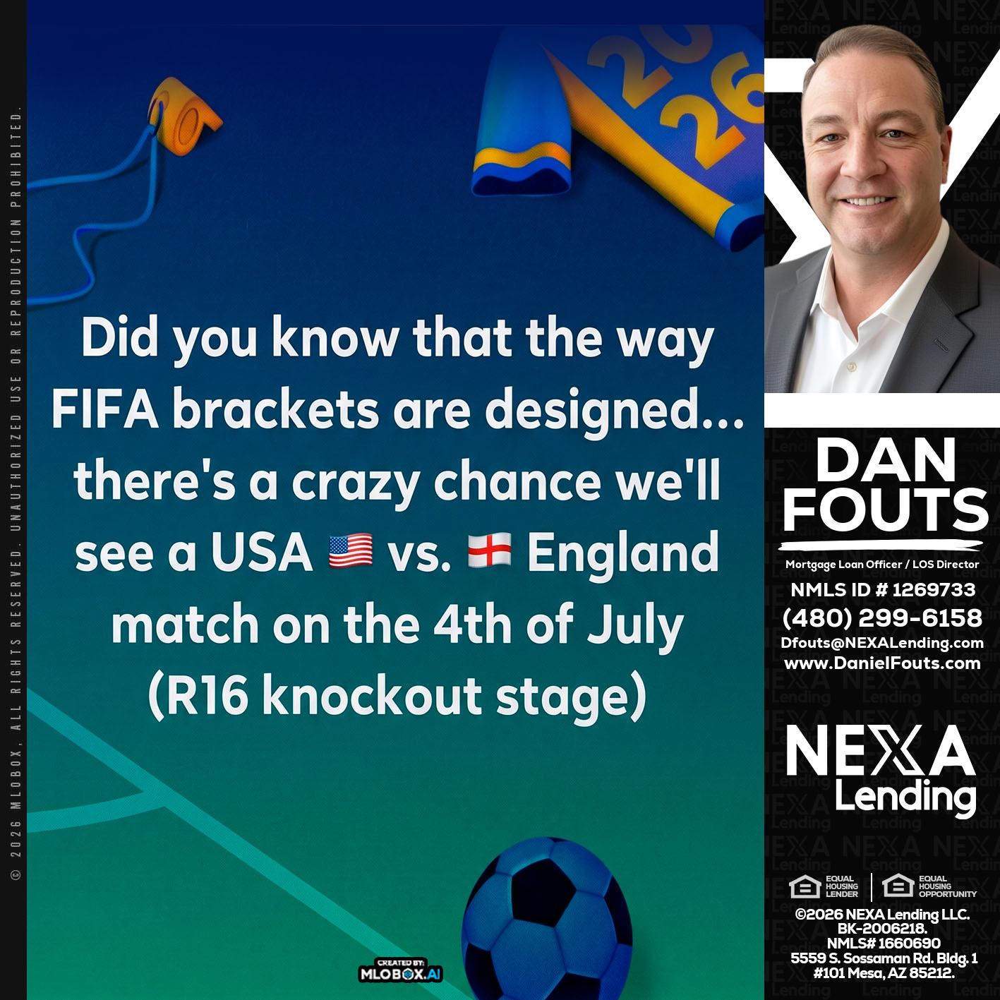 did you know? - Dan Fouts -Mortgage Loan Officer