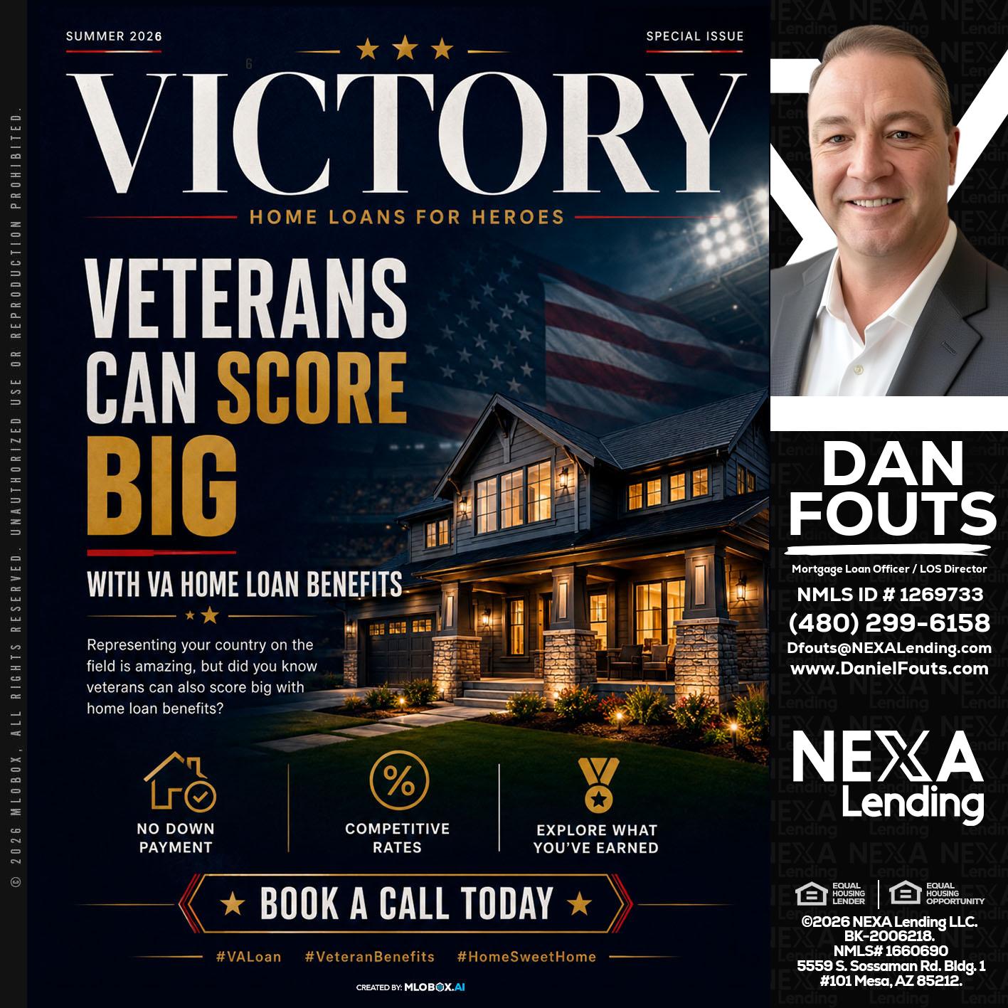 VICTORY - Dan Fouts -Mortgage Loan Officer