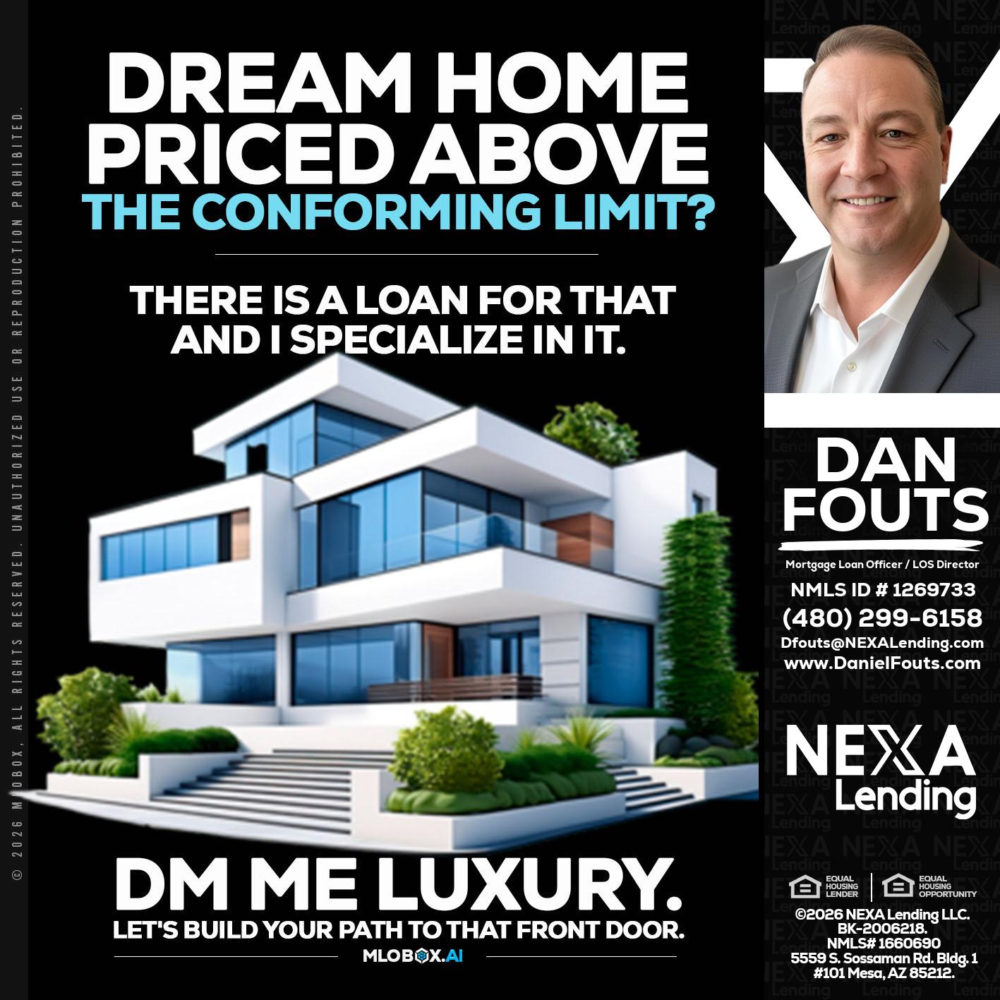 DREAM HOME - Dan Fouts -Mortgage Loan Officer