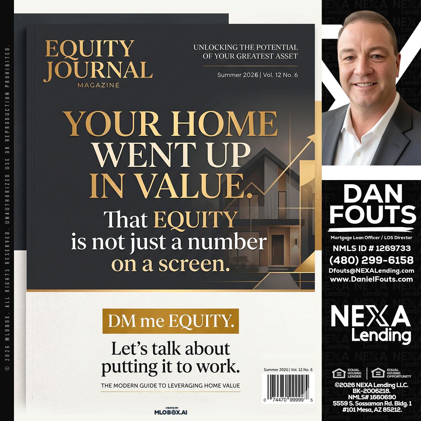 YOUR HOME - Dan Fouts -Mortgage Loan Officer