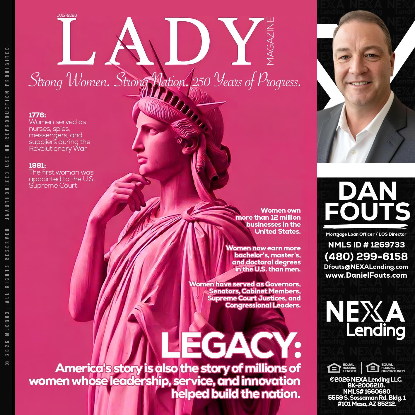 LADY LIBERTY! - Dan Fouts -Mortgage Loan Officer