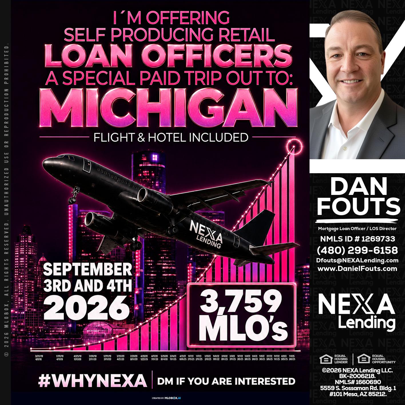 MICHIGAN TRIP - Dan Fouts -Mortgage Loan Officer