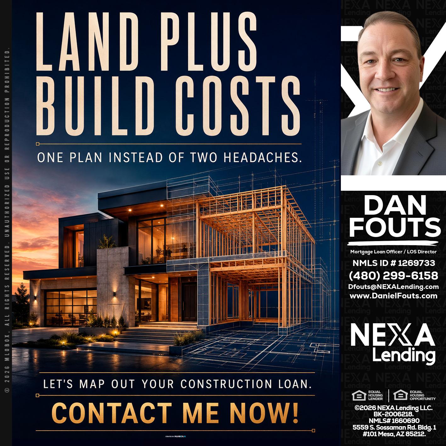 LAND PLUS - Dan Fouts -Mortgage Loan Officer